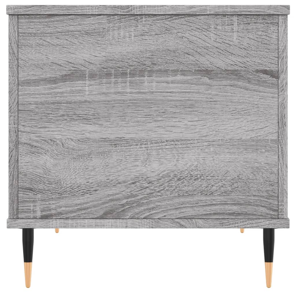 Tavolino Salotto Grigio Sonoma 60x44,5x45 cm Legno Multistrato