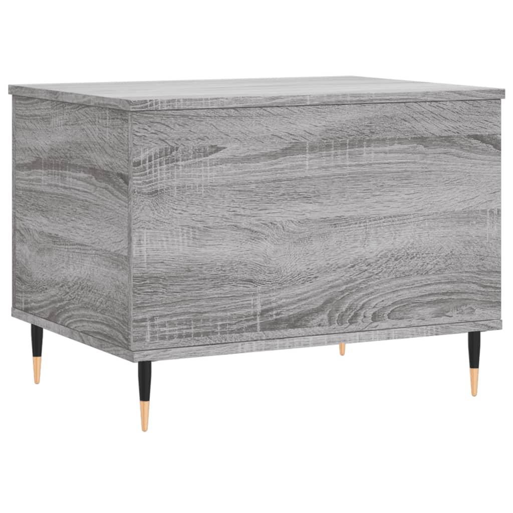 Tavolino Salotto Grigio Sonoma 60x44,5x45 cm Legno Multistrato