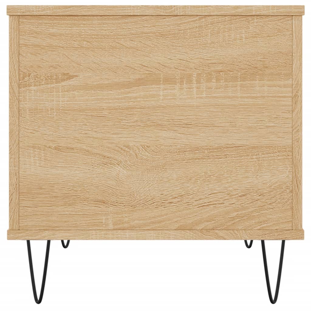 Tavolino Salotto Rovere Sonoma 60x44,5x45 cm Legno Multistrato