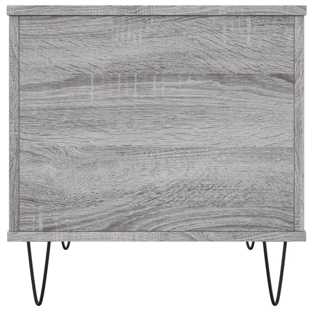 Tavolino Salotto Grigio Sonoma 60x44,5x45 cm Legno Multistrato