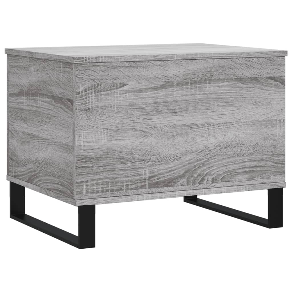 Tavolino Salotto Grigio Sonoma 60x44,5x45 cm Legno Multistrato