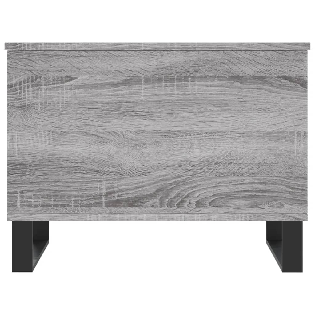 Tavolino Salotto Grigio Sonoma 60x44,5x45 cm Legno Multistrato