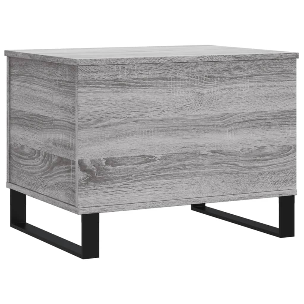 Tavolino Salotto Grigio Sonoma 60x44,5x45 cm Legno Multistrato