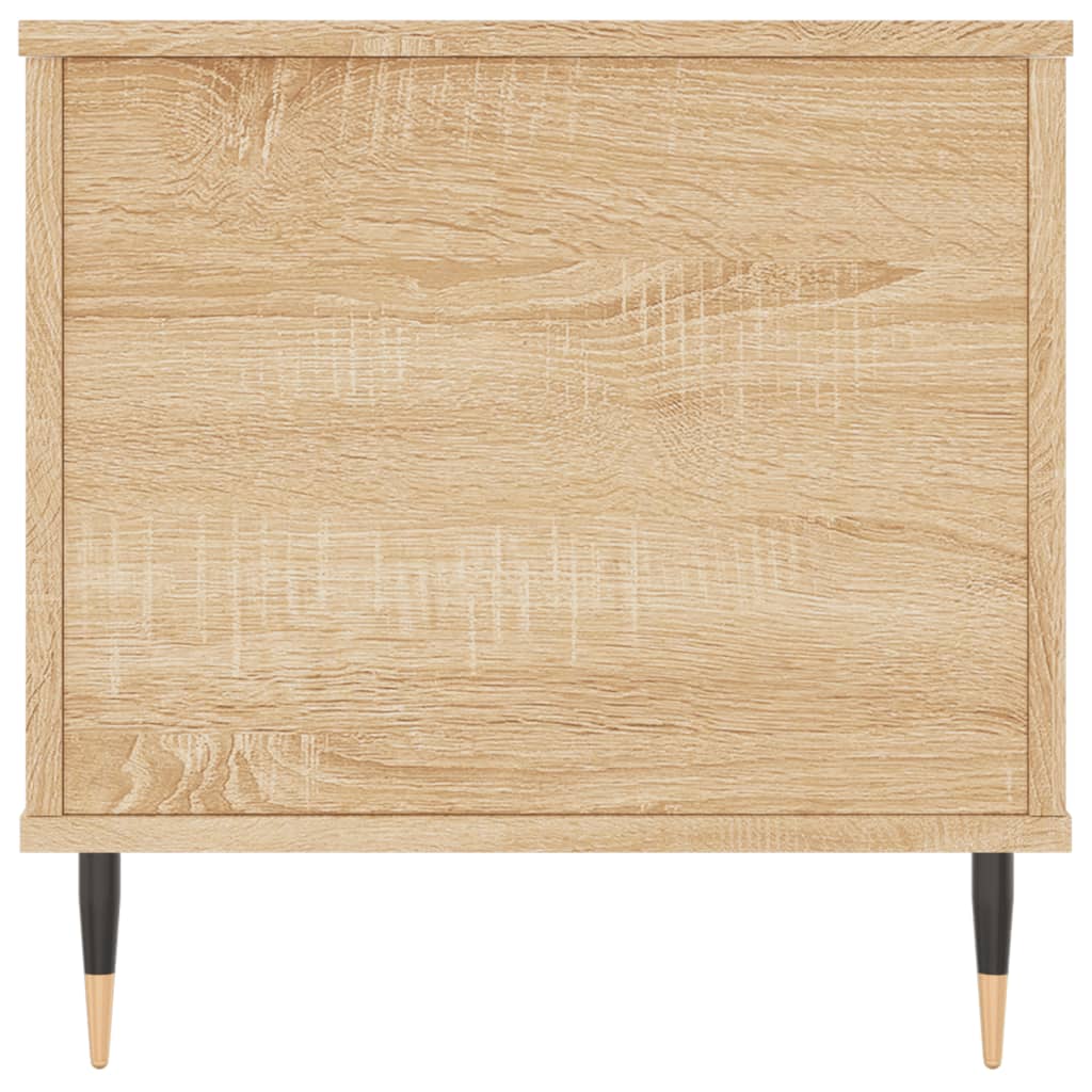 Tavolino Salotto Rovere Sonoma 90x44,5x45 cm Legno Multistrato