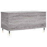 Tavolino Salotto Grigio Sonoma 90x44,5x45 cm Legno Multistrato