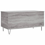 Tavolino Salotto Grigio Sonoma 90x44,5x45 cm Legno Multistrato