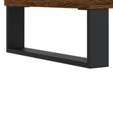 Tavolino Salotto Rovere Marrone 90x44,5x45 cm Legno Multistrato