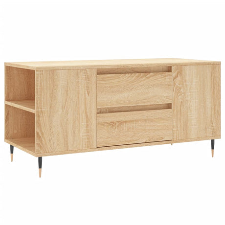 Tavolino Salotto Rovere Sonoma 102x44,5x50 cm Legno Multistrato