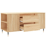 Tavolino Salotto Rovere Sonoma 102x44,5x50 cm Legno Multistrato