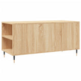 Tavolino Salotto Rovere Sonoma 102x44,5x50 cm Legno Multistrato