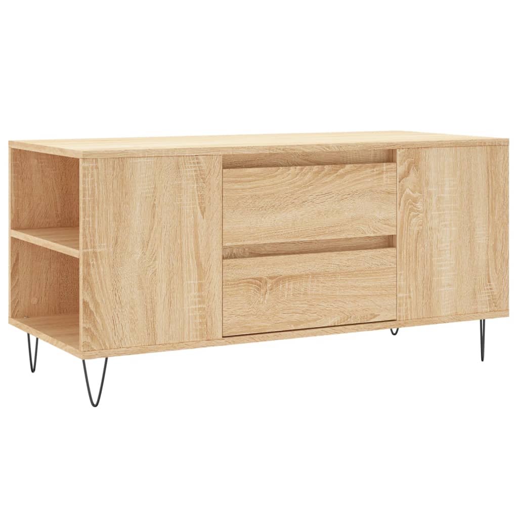 Tavolino Salotto Rovere Sonoma 102x44,5x50 cm Legno Multistrato