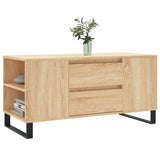 Tavolino Salotto Rovere Sonoma 102x44,5x50 cm Legno Multistrato