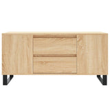 Tavolino Salotto Rovere Sonoma 102x44,5x50 cm Legno Multistrato