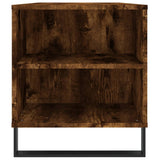 Tavolino da Salotto Rovere Fumo 102x44,5x50cm Legno Multistrato