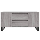 Tavolino Salotto Grigio Sonoma 102x44,5x50 cm Legno Multistrato