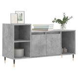 Mobile per TV Grigio Cemento 100x35x55 cm Legno Multistrato