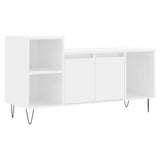 Mobile Porta TV Bianco 100x35x55 cm in Legno Multistrato