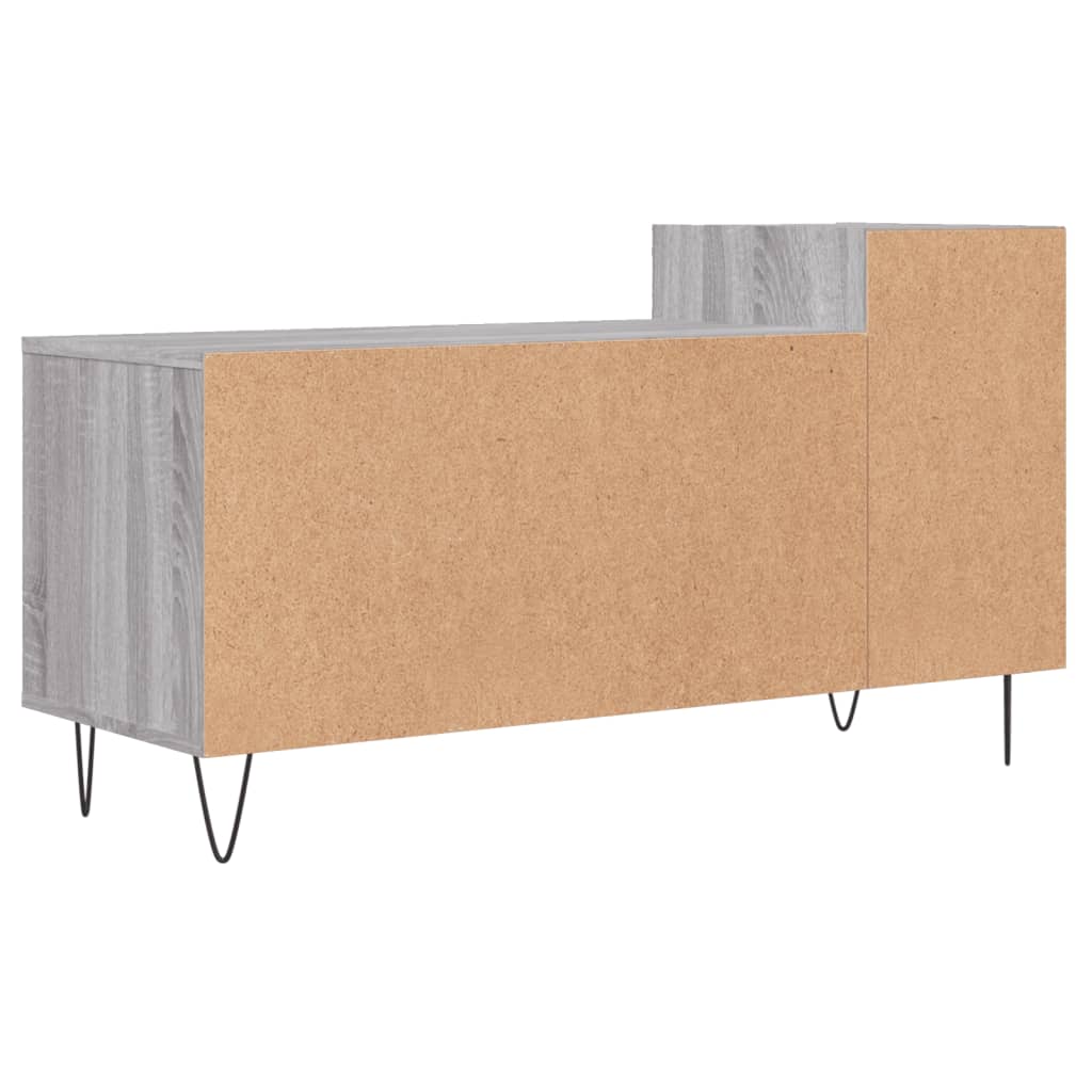 Mobile TV Grigio Sonoma 100x35x55 cm in Legno Multistrato