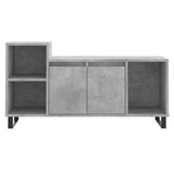 Mobile per TV Grigio Cemento 100x35x55 cm Legno Multistrato