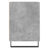 Mobile per TV Grigio Cemento 100x35x55 cm Legno Multistrato