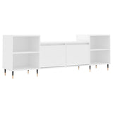 Mobile Porta TV Bianco 160x35x55 cm in Legno Multistrato