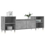 Mobile per TV Grigio Cemento 160x35x55 cm Legno Multistrato