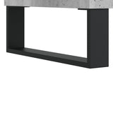 Mobile per TV Grigio Cemento 160x35x55 cm Legno Multistrato