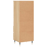 Credenza Rovere Sonoma 40x36x110 cm in Legno Multistrato