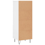 Credenza Bianco 40x36x110 cm in Legno Multistrato