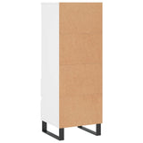 Credenza Bianco 40x36x110 cm in Legno Multistrato