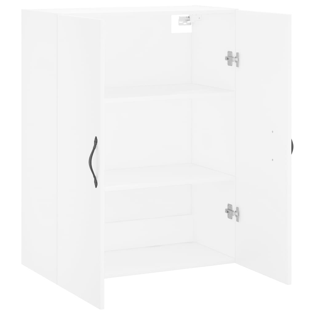 Mobile a Parete Bianco 69,5x34,90 cm in Legno Multistrato