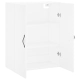 Mobile a Parete Bianco 69,5x34,90 cm in Legno Multistrato