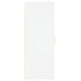 Mobile a Parete Bianco 34,5x34x90 cm in Legno Multistrato