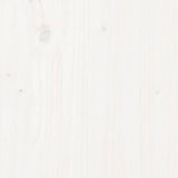 Giroletto per Bambini Bianco 80x160cm in Legno Massello di Pino