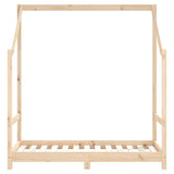 Giroletto per Bambini 2x(70x140) cm in Legno Massello di Pino