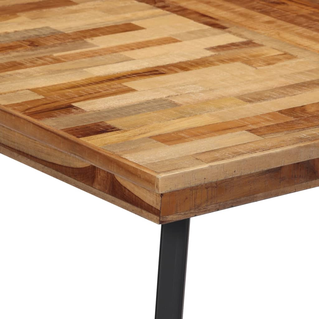 Tavolo da Pranzo 120x62x76 cm in Legno Massello di Teak