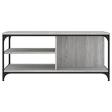 Tavolino da Salotto grigio sonoma 100x50x45cm Legno Multistrato