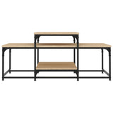 Tavolino da Salotto Rovere Sonoma 102x60x45cm Legno Multistrato