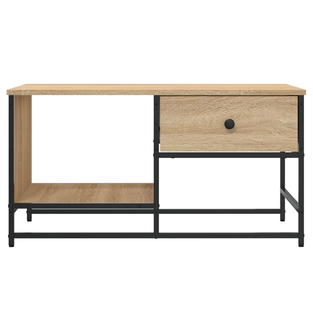 Tavolino Salotto Rovere Sonoma 85,5x51x45 cm Legno Multistrato