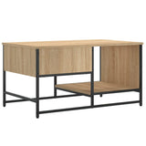 Tavolino Salotto Rovere Sonoma 85,5x51x45 cm Legno Multistrato