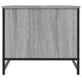 Tavolino Salotto Grigio Sonoma 85,5x51x45 cm Legno Multistrato