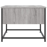 Tavolino da Salotto Grigio Sonoma 100x51x40cm Legno Multistrato