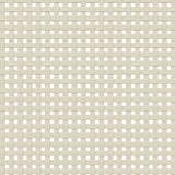 Tavolino SENJA Aspetto Rattan Bianco 100x55x33cm Legno Massello