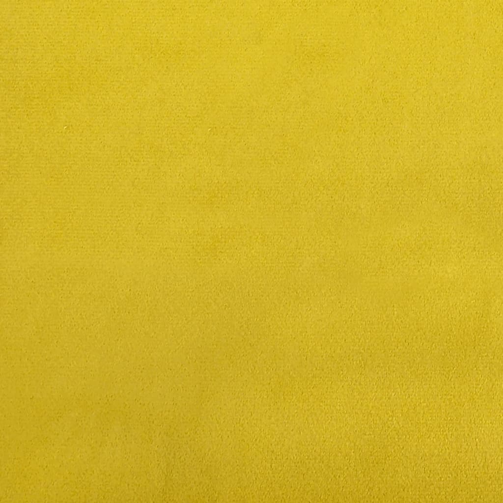 Poltrona Giallo 60 cm Velluto