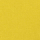 Divano a 2 Posti Giallo Chiaro 120 cm in Tessuto
