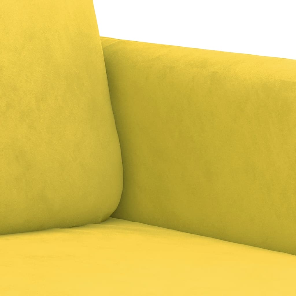 Poltrona Giallo 60 cm Velluto