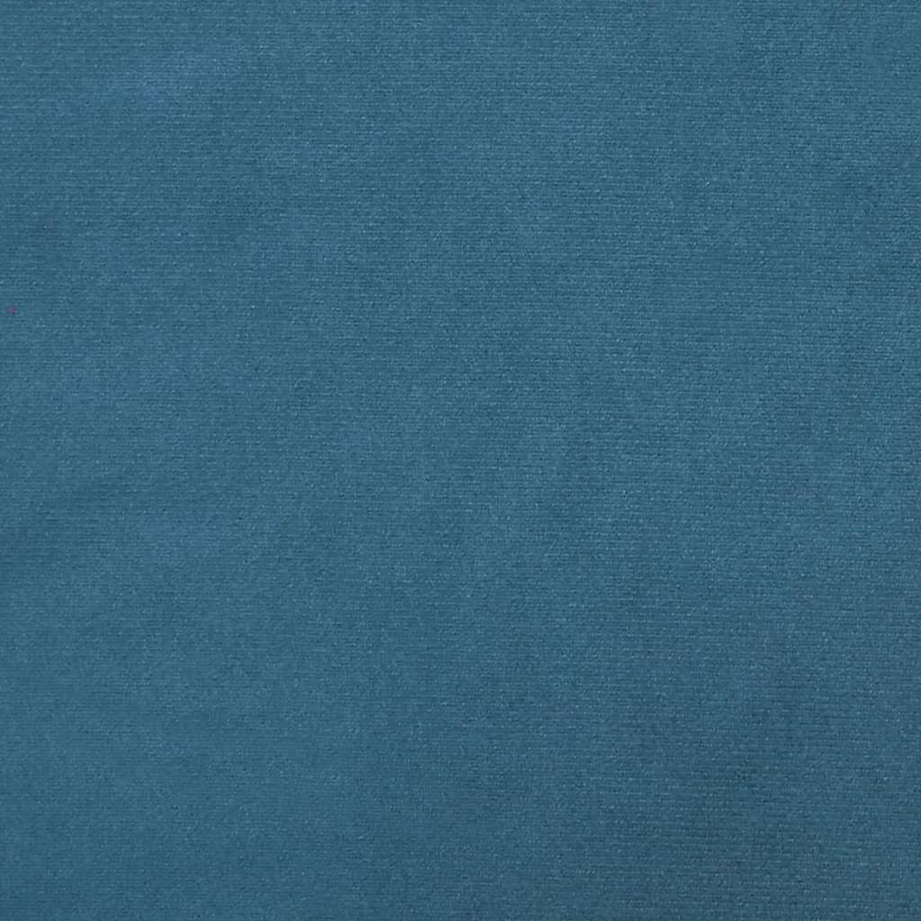 Poltrona Blu 60 cm Velluto