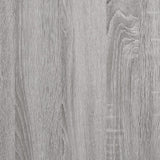 Panca Portaoggetti Grigio Sonoma 62x42x46 cm Legno Multistrato