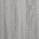 Panca Portaoggetti Grigio Sonoma 82x42x46 cm Legno Multistrato