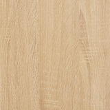 Panca Portaoggetti Rovere Sonoma 85,5x42x73,5 cm Multistrato